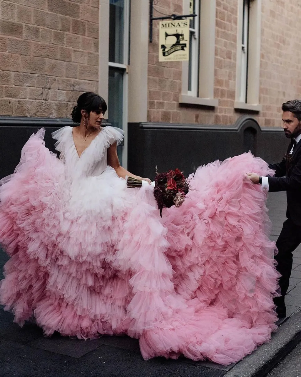 pink-wedding-dresses