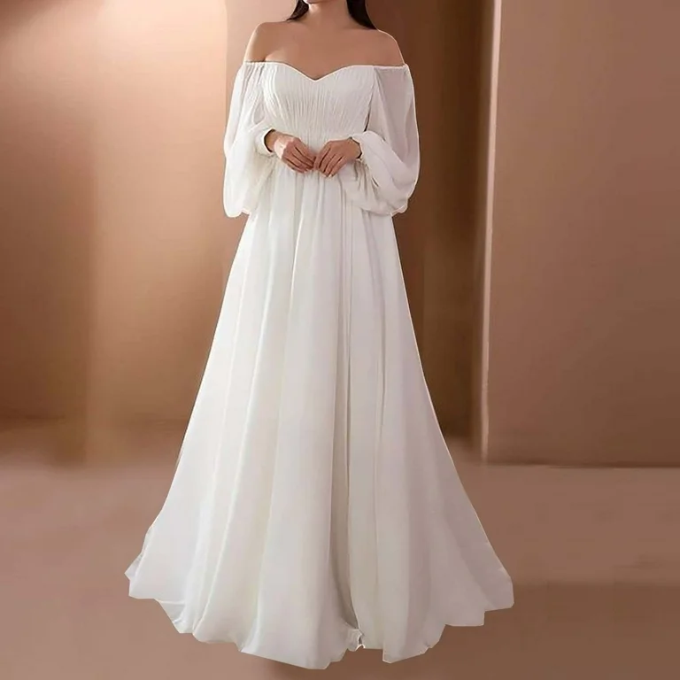 lightweight beach wedding dresses