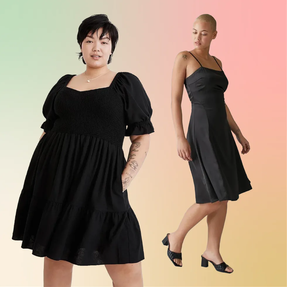 black dresses for wedding guest