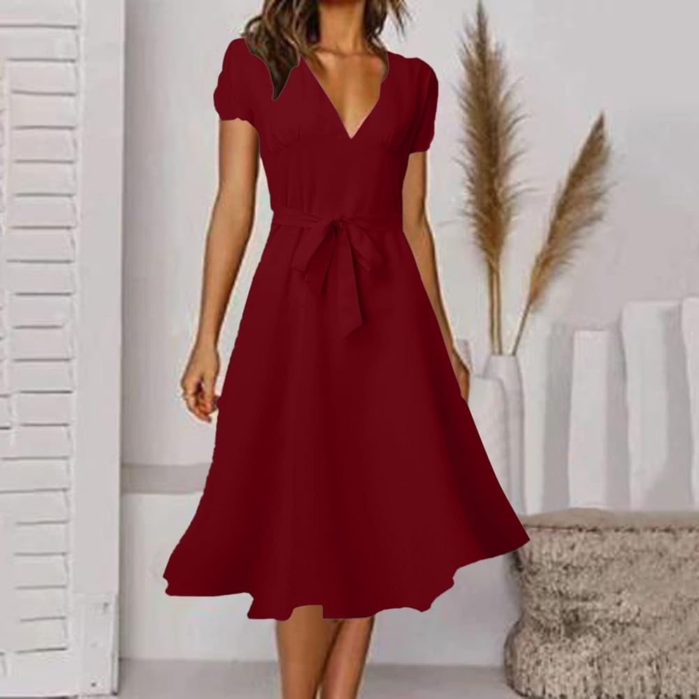 wedding guest midi dresses