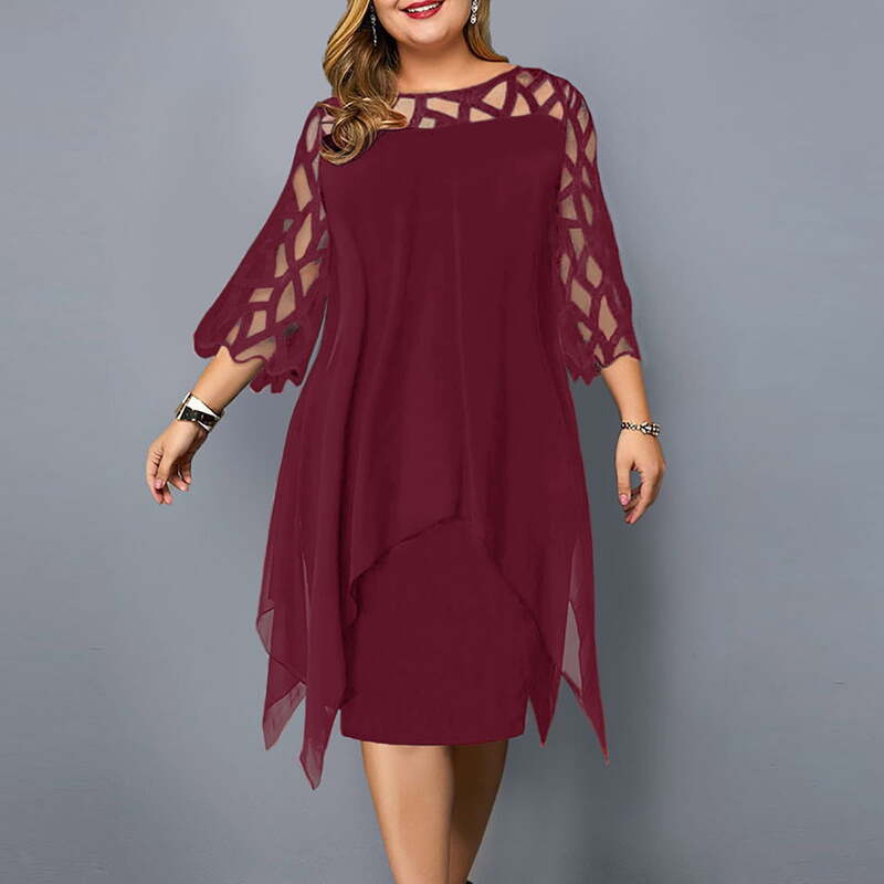 plus size wedding guest dresses