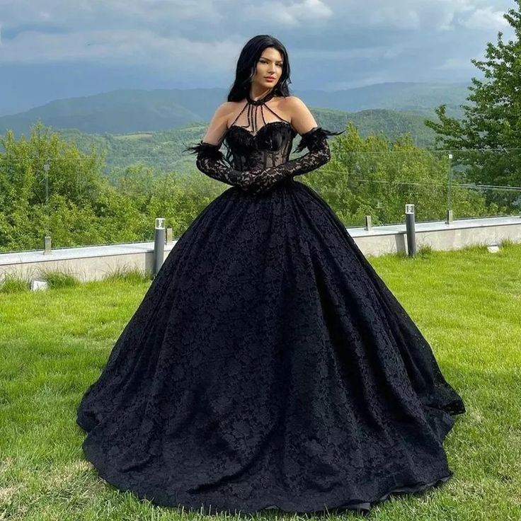 black wedding dresses meaning