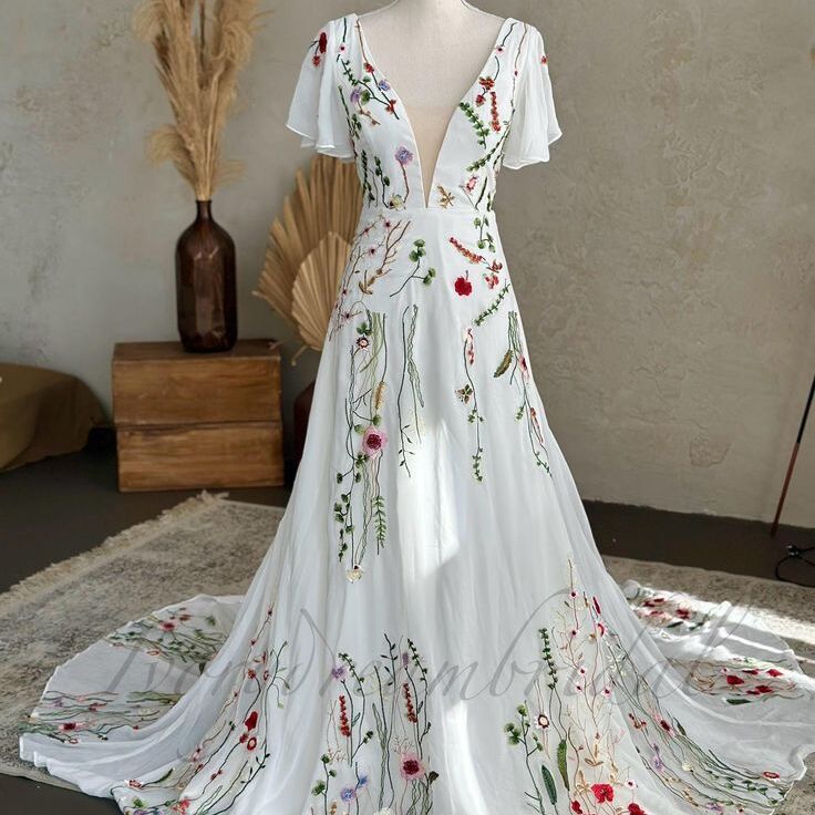 bohemian wedding dresses