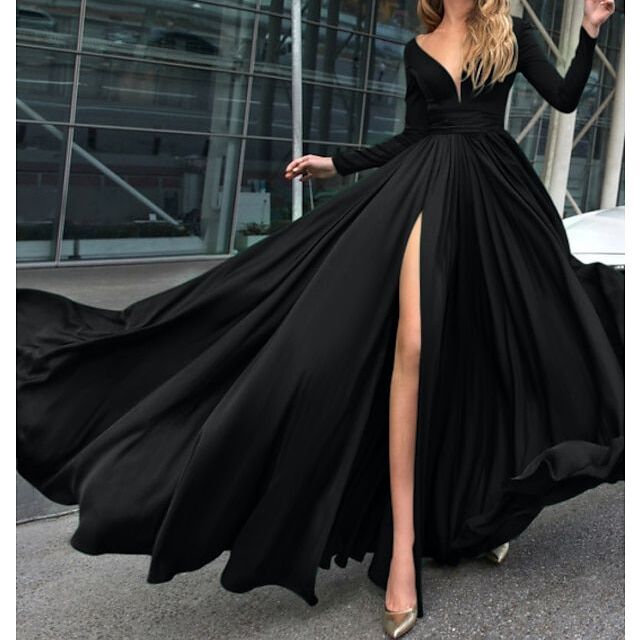 black wedding dress