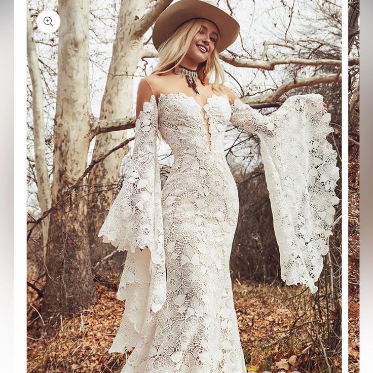 boho rustic wedding dresses